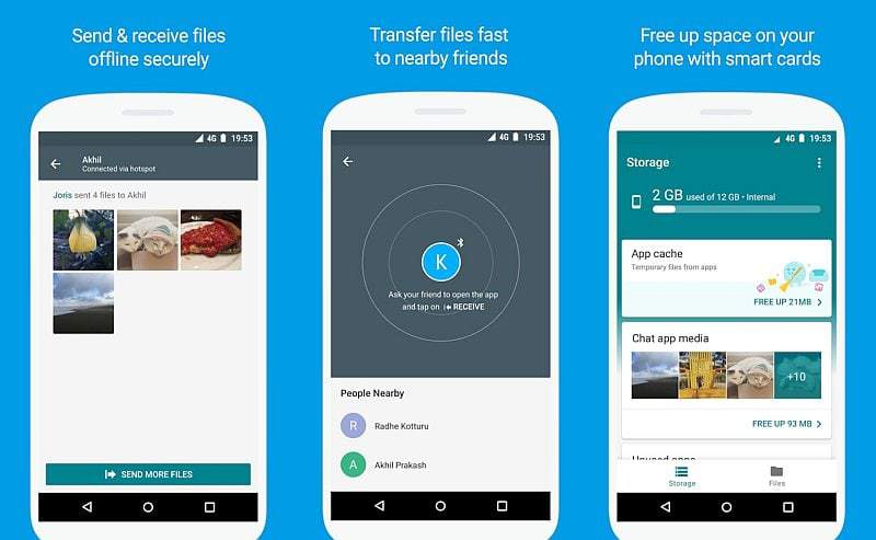 Never run out of storage space on your phone again. Files Go by Google is here, a ShareIt Killer too.